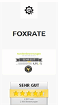 Mobile Screenshot of foxrate.de